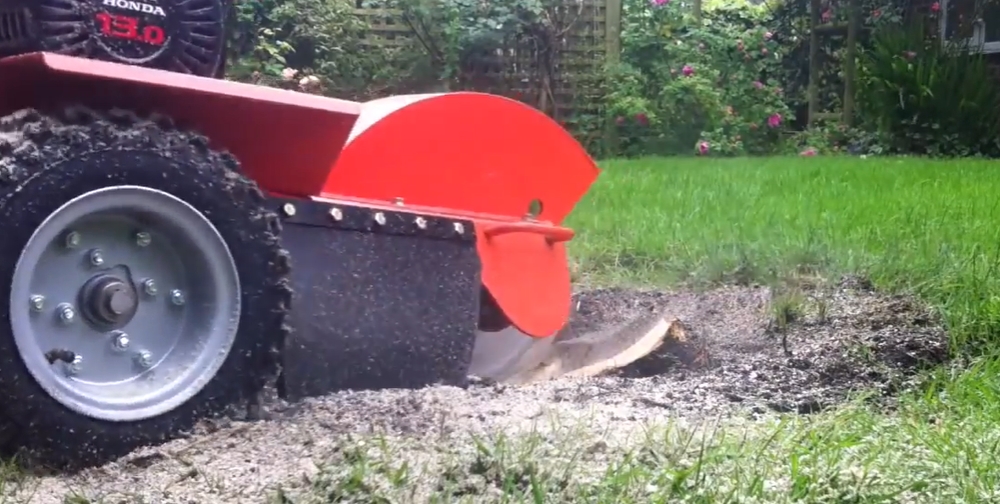 How to use a Stump Grinder